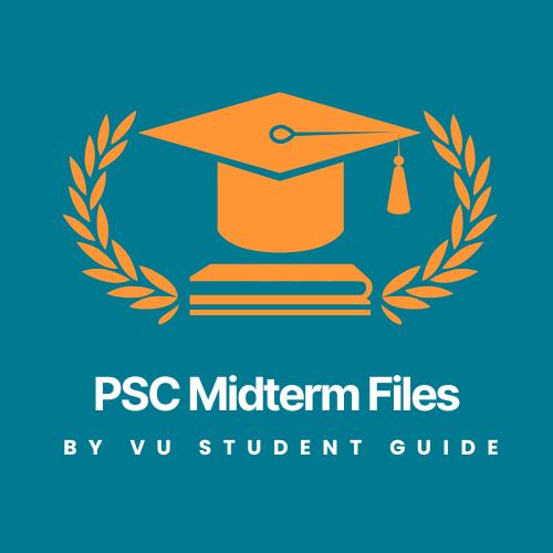 Strategic Political Science (PSC) Midterm Files – Solved MCQs and VU Quiz Prep